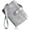 Gray, variant on 1Pc RFID Blocking Small Bifold Leather Wallet For Women Wristlet Strap Multi Card Slots ID Window Zipper Coin Pocket Daily Cash Card Purse Assorted Fashion Hues