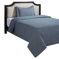 thumbnail image 1 of HOMETRENDS 2-Piece Blue Chambray Duvet Cover Set, Twin, 1 of 5