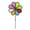 B, variant on Sltwyw Vibrant Colorful Windmill Spinner for Garden Yard Decor - Outdoor Lawn Ornament Whirling Wind-Powered Decoration Patio Backyard Accent
