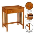 thumbnail image 2 of Convenience Concepts Designs2Go 30 inches Tall Mission Desk with Keyboard Drawer, Oak, All Ages, 2 of 7