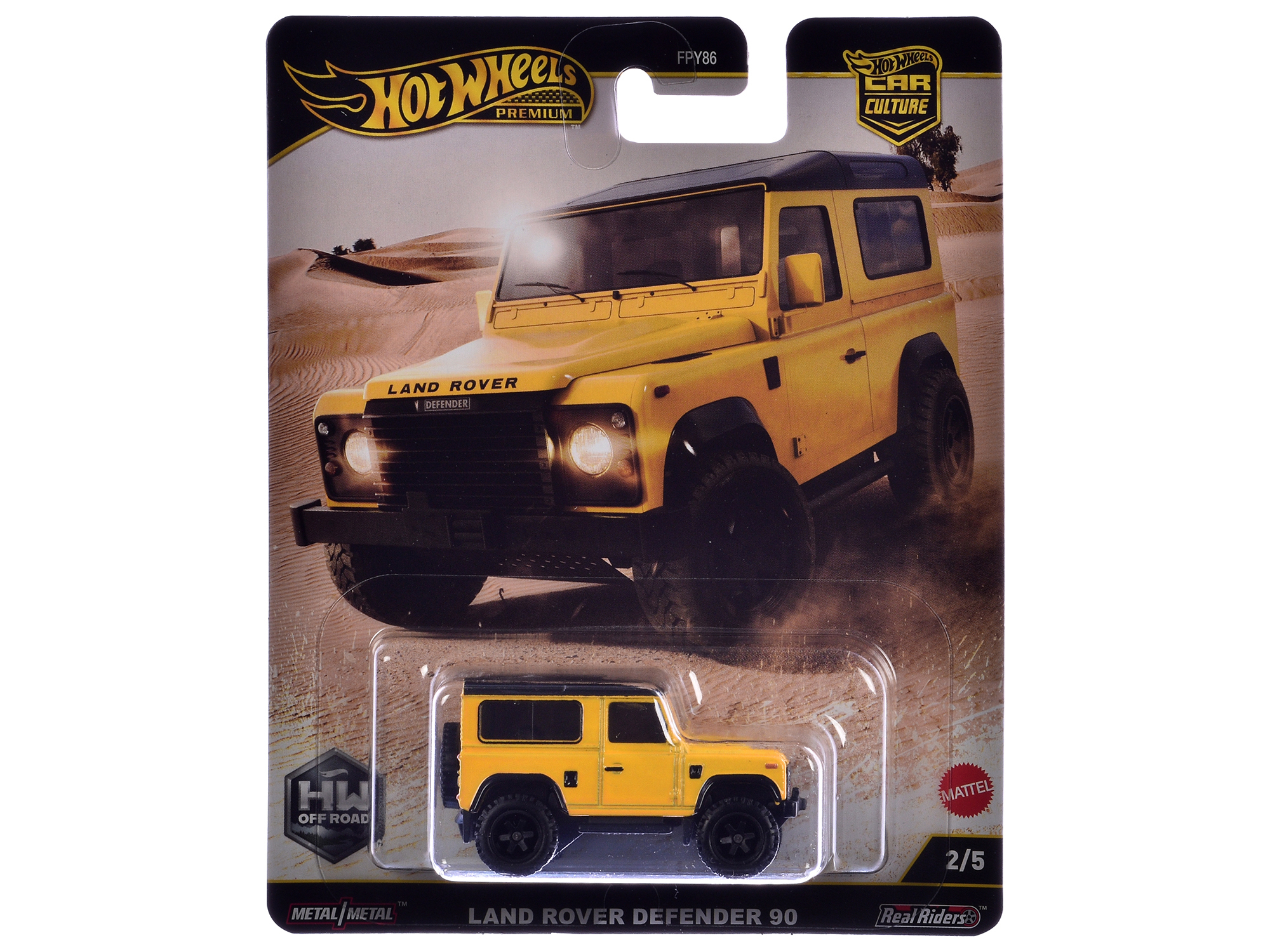 "HW Off Road" 5 piece Set "Car Culture" 2024 Series H Die Cast Model Cars by Hot Wheels