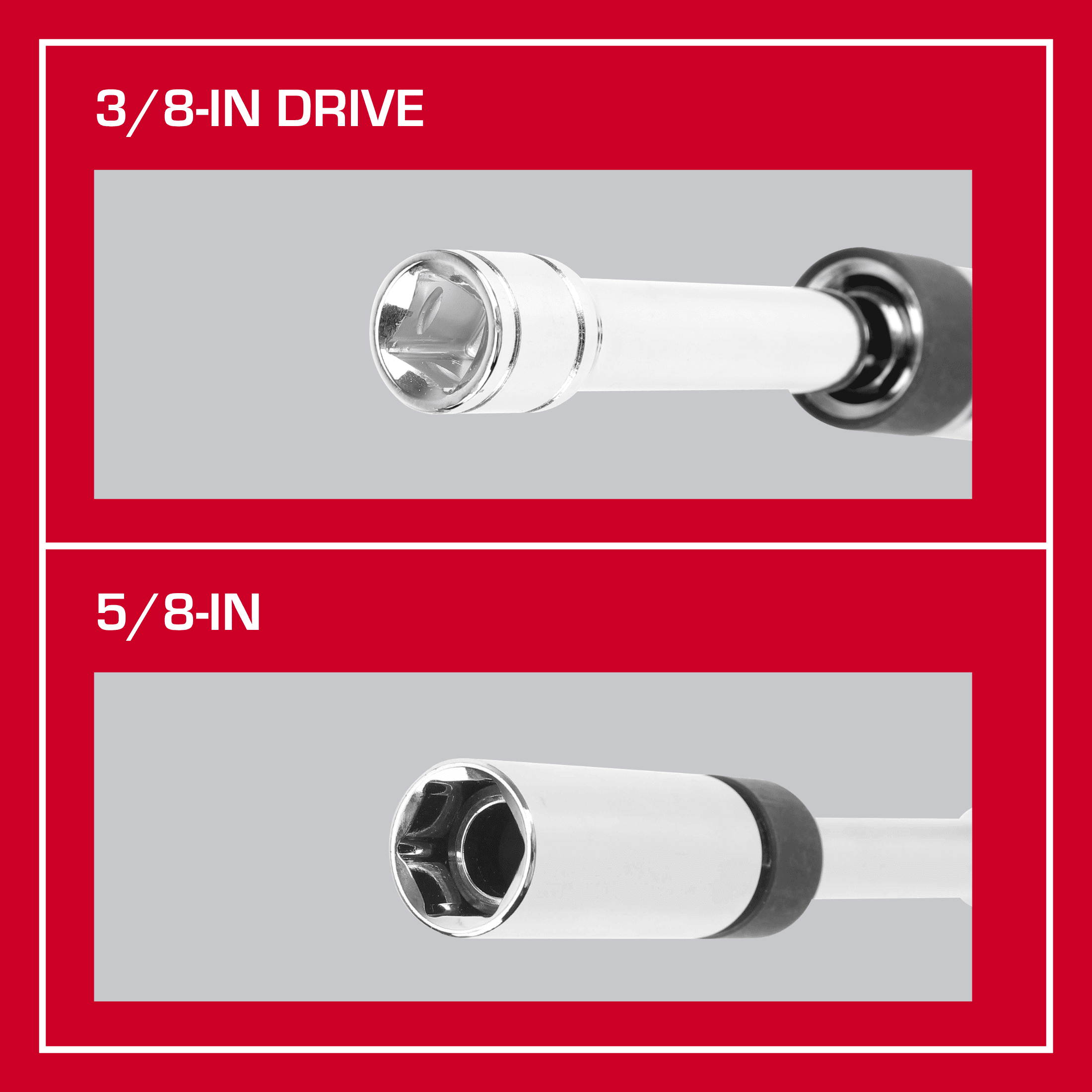 Hyper Tough 3/8-inch Drive 5/8-inch Magnetic Wobble Spark Plug Socket