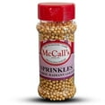 thumbnail image 1 of SPRINKLES NON PAREIL RADIANT GOLD 3mm 100 G, 1 of 2