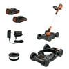BLACK+DECKER 20V MAX Cordless 12" Lithium-Ion 3-in-1 Trimmer/Edger and Mower + 2 Batteries