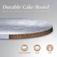 thumbnail image 3 of Tablas para tartas Cakebon, 14 pulgadas, resistentes, tambores de 1,27 cm de grosor, plateadas, 3 of 9