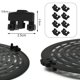thumbnail image 1 of Compresor de aire Pies de goma Soporte de pie Absorción de impacto para muchos compresores 8 piezas Sharpla pastillas de compresor de aire, 1 of 7