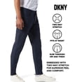 thumbnail image 4 of Pantalones DKNY Ultimate Stretch Ajuste Slim Elegantes para Hombre en Azul Marino, 4 of 6