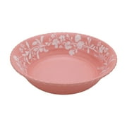 The Pioneer Woman Daisy 12-Piece Bamboo Melamine Dinnerware Set, Pink