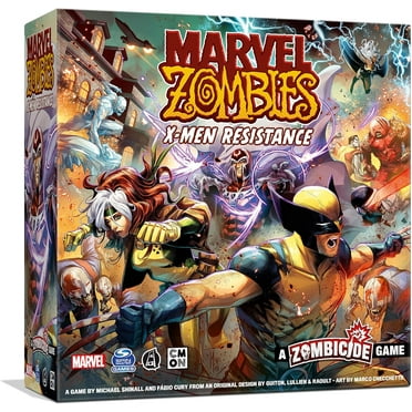 Marvel Zombies Cooperative Board Game: X-Men Resistance Core Box for Ages 14 and up, from Asmodee