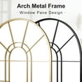 thumbnail image 3 of 41"x28" Arched Wall Mirror Window Mirror,Gold, 3 of 3