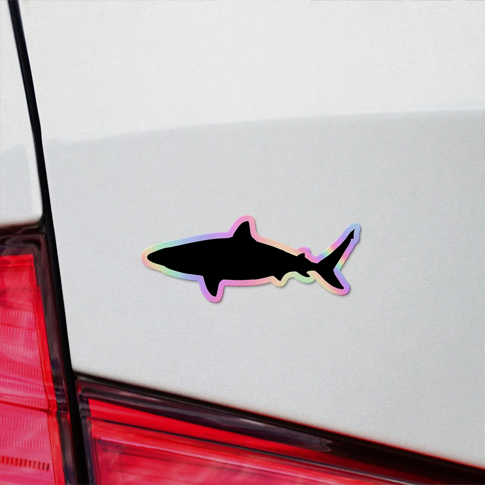 Couch Bed Fins Up Sticker - Vinyl Shark Fin Decal For Laptop, Car ...