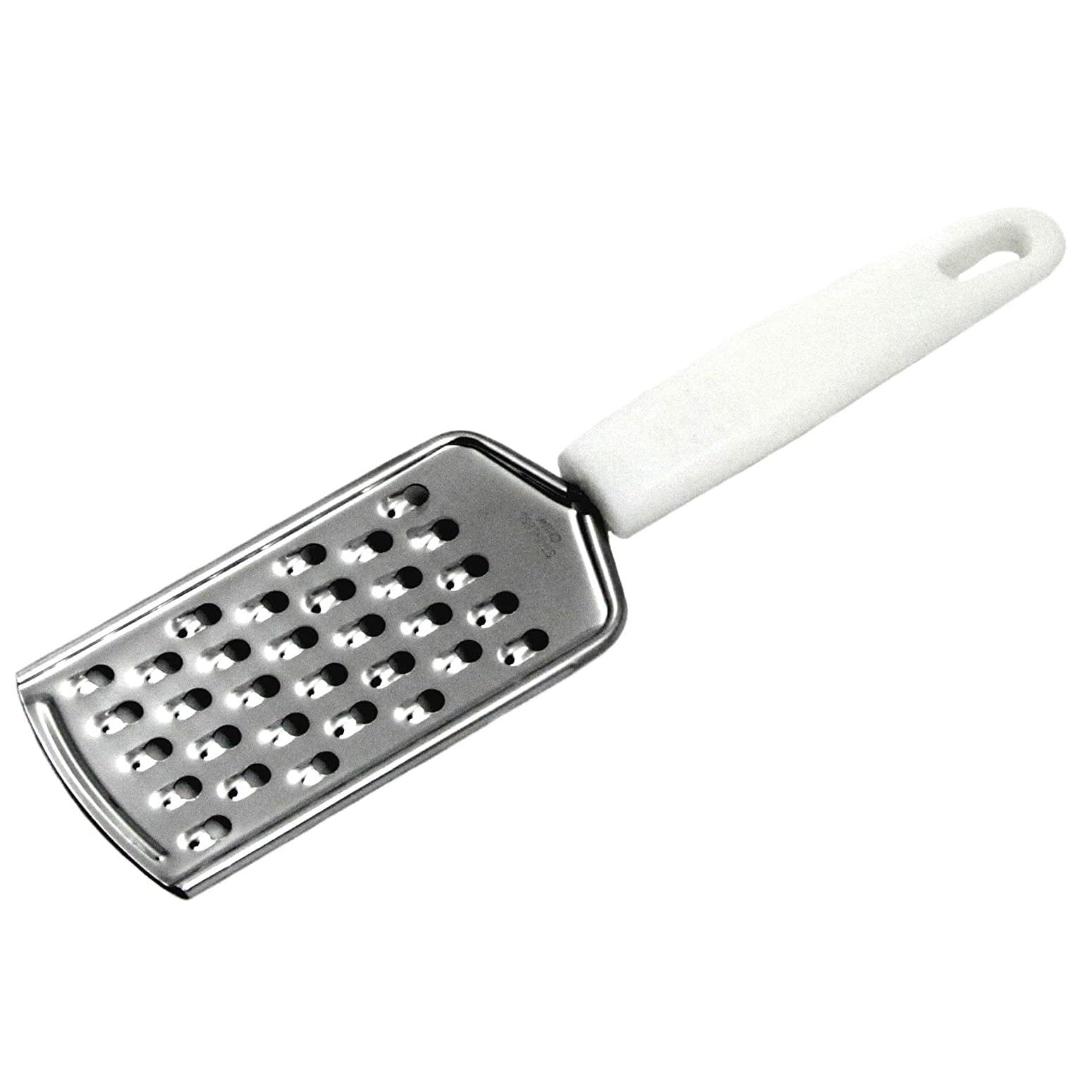 Superior Chef Flat Fine Slot Grater, Stainless Steel 120 Slot 4 inch inch Durable Grater for Cheese and Vegetables, by Peppermate