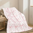 thumbnail image 5 of Christmas Blanket, Fuzzy Throw Blanket, Machine Washable Cozy Holiday Blanket for Sofa and Bed, Soft Polyester Material, Warm and Breathable Winter Throw Blanket, 5 of 8
