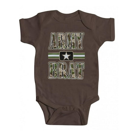

Toddlers Army Brat Brown Bodysuit - 18 Months