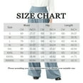 thumbnail image 3 of bbyeadc Work Pants for Women Oversize Wide Leg Dress Pants Women High Waisted Straight Professional Outfits 4x 5x Dressy Solid Color Slacks with Pockets, White M, 3 of 9