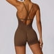 thumbnail image 3 of Chándal para mujer, conjunto de Yoga, monos de una pieza, ropa deportiva para mujer, ropa de entrenamiento para gimnasio, traje elástico para Fitness, traje de Yoga, 3 of 5