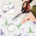 thumbnail image 6 of Yayeee Faucet Mat for Kitchen Sink 14.7" Diatomite Long Splash Guard Pad, Purple Birds, 6 of 7