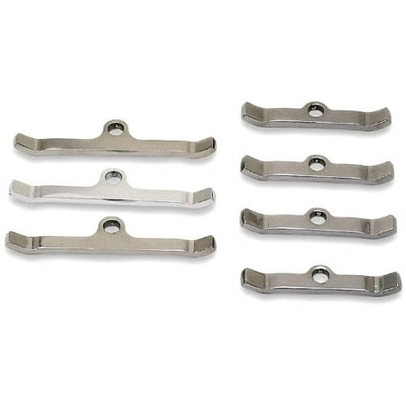 - Moroso Valve Cover Hold Down Tabs Chrome Big Block Chevy P/N 68516