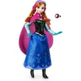 thumbnail image 1 of Frozen 2 - Anna Classic Doll with ring 11 Inches Tall and 5 Stickers, 1 of 3