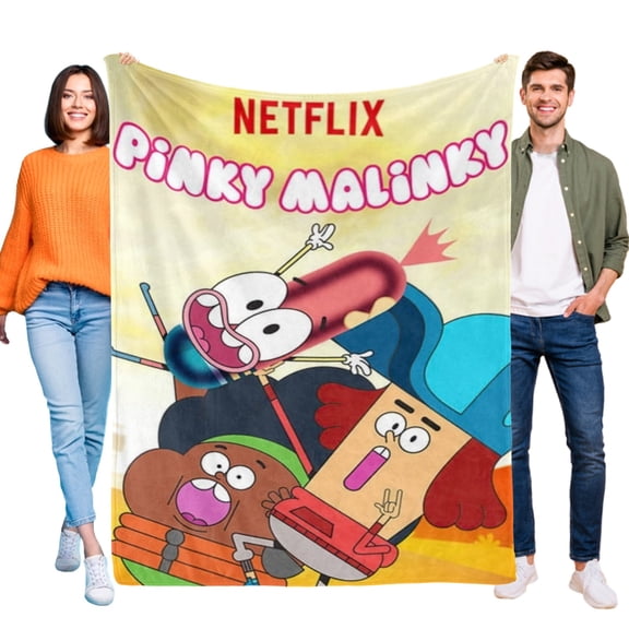 Pinky Malinky Throw Blanket Gifts for Fans Lover Girls Boys Women Present Hoodie Him Bed 60"x80"