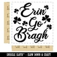 thumbnail image 2 of Erin Go Bragh Ireland Forever Shamrocks Square Rubber Stamp Stamping Scrapbooking Crafting - Large 2.75in, 2 of 7