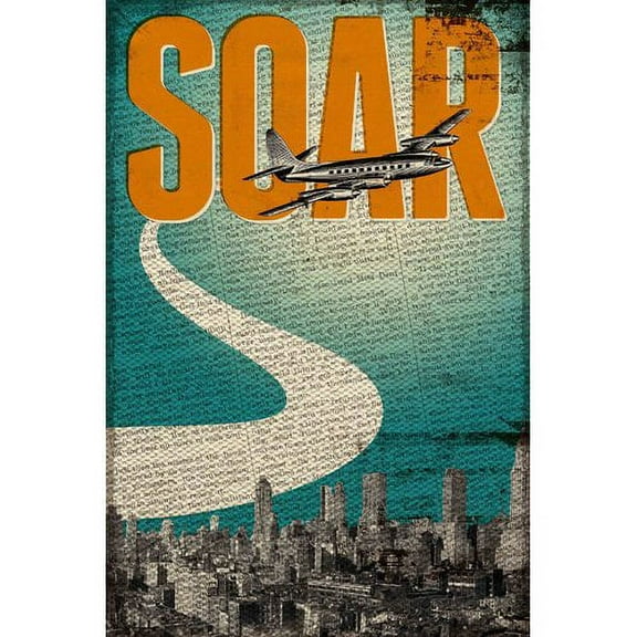 Marmont Hill Soar Vintage Advertisement on Wrapped Canvas