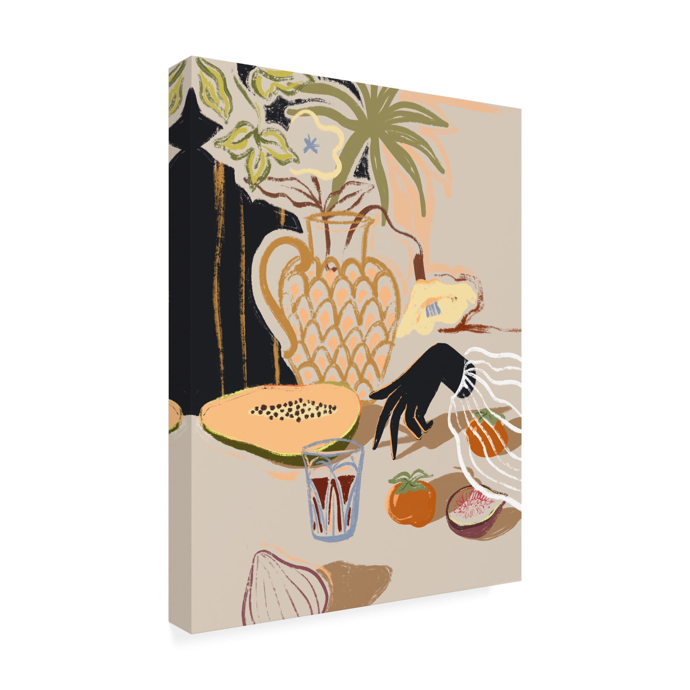 Trademark Fine Art Arty Guava Fruitful Spread Canvas Wall Art