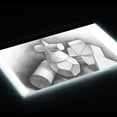 thumbnail image 3 of eccomum A2 Large Ultra-thin LED Light Pad Box Painting Tracing Panel Copyboard Stepless Adjustable Brightness USB Powered for Cartoon Tattoo Tracing Pencil Drawing, 3 of 7