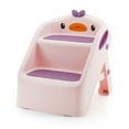thumbnail image 2 of Toilet Potty Training Stool, Foldable Toddler Step Stool Slip   for Bathroom Yellow,,Blue, 2 of 8