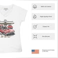 thumbnail image 6 of Ford 1963 Thunderbird 390 Women's V-Neck T-shirt Vintage Sport Roadster Classic American Convertible Retro Muscle Car Tee, 6 of 7