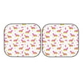 thumbnail image 5 of Lsque Dachshund Dog Puppy 2 PCS Windshield Sun Shade | CarFoldable Window Covers | Car Accessories Reflect UV for Universal Cars SUV Truck | Medium, 5 of 7