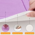 thumbnail image 4 of Tripumer Sets 3 Pieces Bathroom Mats Set Non Slip Memory Foam Bath Mats for Bathroom Shower Purple, 4 of 8