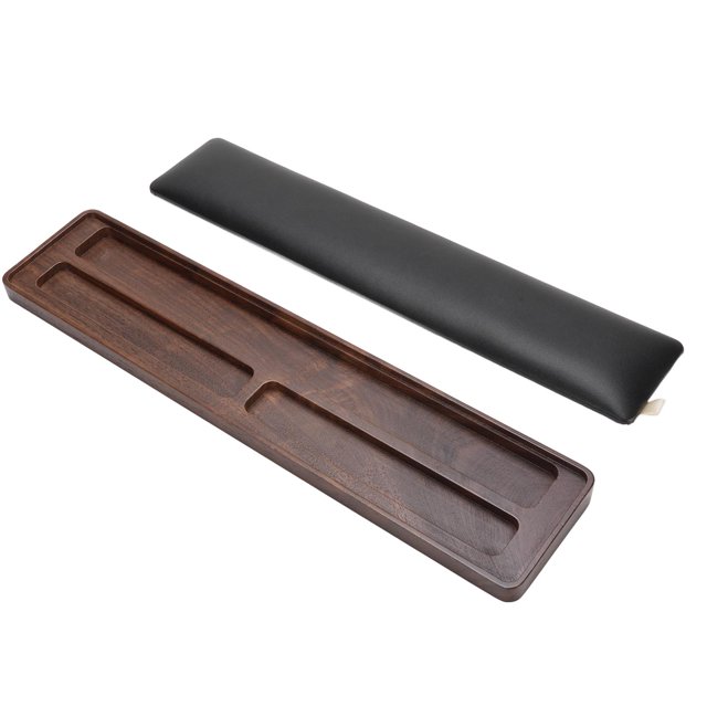 Repose-poignet pour Clavier, Soutien de Poignet Ergonomique en Mousse Mémoire Souple avec Base en Caoutchouc Antidérapante, Coussinet Repose-Poignet pour Clavier pour de Longues Heures de Travail, Jeux, Études