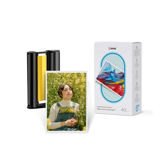 Photo Printer Paper & Cartridge Liene Amber M100/M200