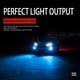 thumbnail image 3 of Faro Led Azul Hielo Para Coche 8000K Luz Antiniebla Azul Hielo Brillante Luz Diurna Impermeable Sweethay VI012107-05, 3 of 6