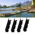 thumbnail image 1 of 4Pcs PVC Inflatable Boat  Hook Clip Bracket, Replacement Part for Dinghy Raft Yacht Kayak Accessories, 1 of 7