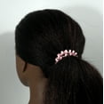 thumbnail image 6 of Amelia Beauty Products 8 Medium Elastic Hair Coils, 2.0in Diameter Thick Spiral Hair Ties, Gentle on Hair, Strong Hold and Minimizes Dents and Creases, Pink, 6 of 10