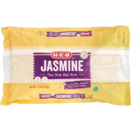 H‑E‑B Thai Hom Mali Jasmine Rice 5 lbs