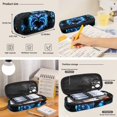 thumbnail image 5 of KUIFORTI Blue Dolphin School Bag with Lunch Bag, 4Pcs Kids Backpack Set for Girls Elementary Middle School, Fashion Bookbag with Pencil Pouch Water Bottle Sleeve Back to School Gifts for Students, 5 of 7