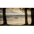 thumbnail image 2 of Allen, Kimberly 32x19 Black Ornate Wood Framed with Double Matting Museum Art Print Titled - Out Fishing, 2 of 4
