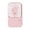 Pink, variant on YIJIA 3 Gear 180° Adjustable Pocket Hand Fan USB Rechargeable ABS Portable Mini Desk Air Circulator 5.12x2.95x1.18 Inches 1 Unit