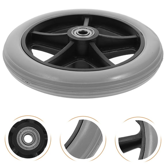 OUNONA 1pc 6 Inch Replacement Chair Caster Wheels Heavy Duty Multipurpose Casters