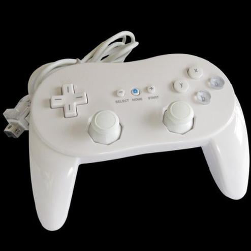 sangrado Príncipe mensual Classic Controller Pro for Nintendo Wii - White - Walmart.com