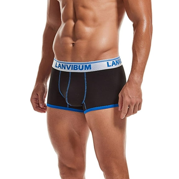 Zuwimk Mens Underwear ,Men's Jockstrap Underwear Breathable Mesh Supporter Cotton Pouch Jock Briefs Black,L