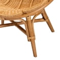 thumbnail image 6 of bali & pari Blossom Bohemian Honey Rattan Accent Flower Chair, 6 of 6