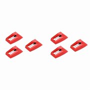 6Pcs Replacement Stylus Record Player Needle for LP Turntable Phonograph Record Player Gramophone Accessories