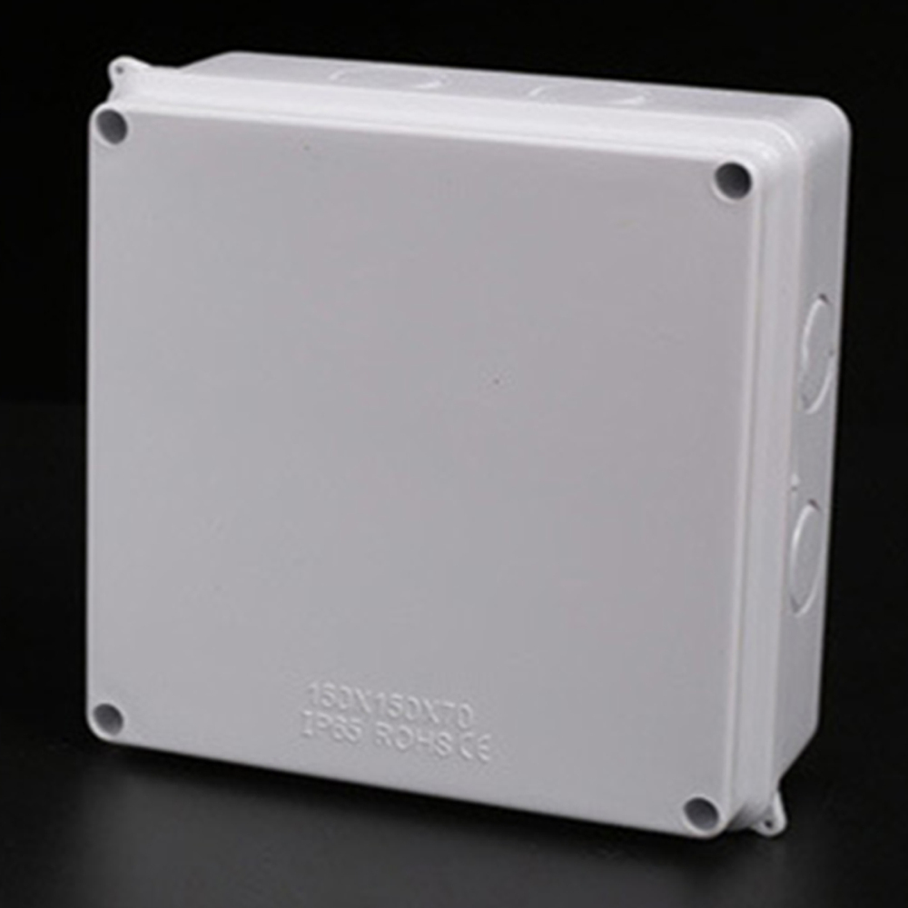 VeliToy Waterproof Junction Box ABS Electrical Box Indoor Outdoor Cable Connector(RT