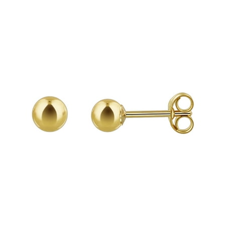 Gold Filled Cameo Pin - Gem Avenue 14k Gold filled Ball Shape Post back Stud Earrings