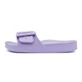 thumbnail image 3 of Women's Adjustable Buckle Slides with Arch Support Comfort EVA Flat Sandals Soft Pillow Recovery Sandals Cloud Slides Lightweight Slip On Shower Shoes, 3 of 11