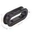thumbnail image 2 of Qiilu Fishing Accessory,Fishing Tool,Rubber/Aluminum Alloy Black Red Button Bottom Hanging Fishing Cable Puller Tool Accessory, 2 of 8